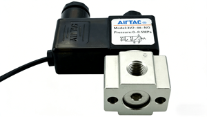 直动式3/2路真空电磁阀3V206 3V208，适用于-102.2kPa，用于气体发生设备 - Product Image 3