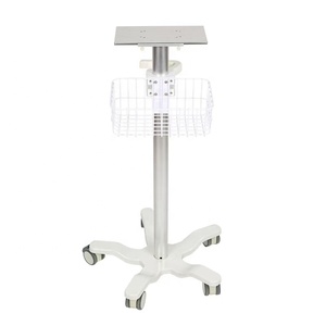 Carrito para Escáner Ultrasónico con Ruedas Silenciosas Anti-enredos, Monitor Ajustable, Garantía de 3 Años, Soporte Técnico en Línea - Product Image 1