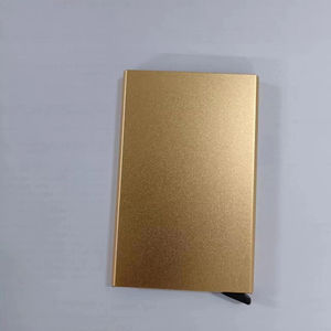 محفظة معدنية من الألومونيوم سهلة الاستخدام، مناسبة لحل تخزين الكمية الكبيرة من البطاقات - Product Image 1