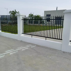 Hàng đầu mũi tên hàng rào riêng tư Bảng điều khiển trang trí mô hình 3D Trung Quốc phong cách rèn sắt sàn lan can cầu thang nặng mạ kẽm - Product Image 5