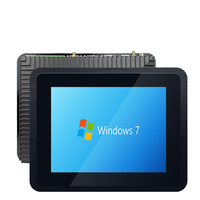 Ordinateur industriel embarqué 16:9 10,4"-21,5" avec écran tactile tout-en-un, moniteur tactile capacitif 10 points, Windows I3/I5/I7