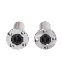 Roulement linéaire à bride d'accessoires de machine CNC LMH6LUU LMH12LUU LMH16LUU roulement à mouvement linéaire à bride de 8mm 20mm pour l'impression 3D