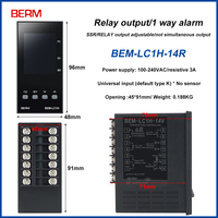 Thermostat à écran LCD BEM-LC1, contrôle de température PID, multifonction, interrupteur d'alarme chaud/froid, régulateur de température ODM