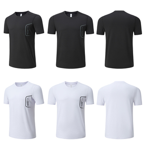 Quick Dry Sports <b>Polyester</b> Fitness Workout Active Wear Summer Mens <b>Tshirt</b> Running Shirts for Men Plain Gym Shirts Men - Product Image 3