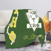 Hochwertige Maßgefertigte OES Order of the Eastern Star Sorority Flanelldecke, Weiche und Warme Decke, Sofa-Bett-Komfortdecke für Zuhause