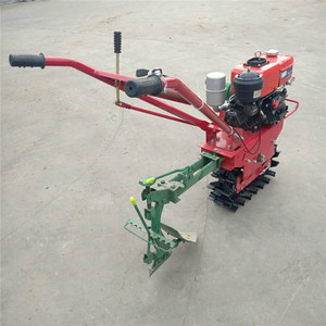 Micro Tiller Farm Cultivator Gasoline Engine Red Single <b>Row</b> Multifunctional Agricultural <b>Machine</b> - Product Image 4