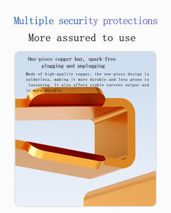 イングランドタワーサージプロテクターパワーストリップロングエクステンションコード12 ACコンセント4 USBポート - Product Image 3