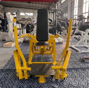 Máquina de fuerza Power X <span class=keywords><strong>Gym</strong></span> Leverage Chest Press Pro con doble agarre, para press de pecho declinado, con asistencia de <span class=keywords><strong>pies</strong></span> y extensiones laterales adicionales - Product Image 4