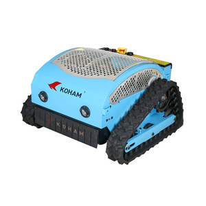 21-inch High-Power <b>Remote</b> <b>Control</b> Lawn <b>Mower</b> KH-LM2421 Brushless Vertical Axis Oil-electric Hybrid Rubber <b>Track</b> Orchard Mowing K - Product Image 1