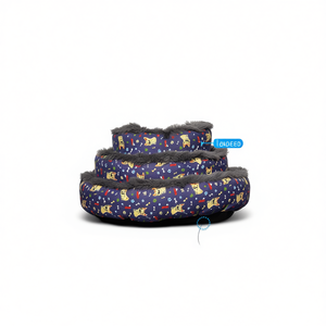 Set di 3 Cucce per Animali Domestici Casahorra L M S con Pelliccia Morbida e Fondo Impermeabile per Cani e Gatti - Product Image 2