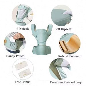 Échantillon Gratuit Porte-Bébé Ergonomique Premium d'Extérieur Multifonctionnel de Qualité Supérieure - Product Image 5