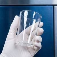 Creuset conique en quartz fondu résistant à la chaleur 1200°C, pot de fusion en verre de silice conique pour analyse chimique en laboratoire, taille personnalisée