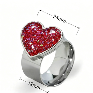<span class=keywords><strong>Anillo</strong></span> de Acero Inoxidable para Mujer, Diseño de Moda Bear Catlog, Joyería, Regalo, <span class=keywords><strong>Anillo</strong></span> de Dedo con Piedra Verde Dorada - Product Image 1