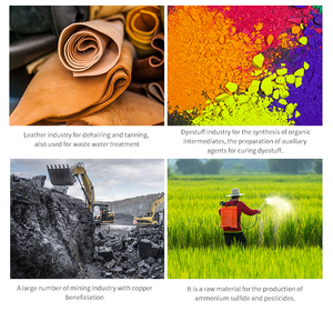 Vendite calde ad alta concentrazione 70% idrosolfuro di sodio fiocchi 207683-19-0 Nash di alta qualità di sodio idrogeno solforato - Product Image 6