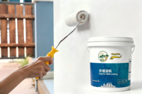 Peinture d'émulsion acrylique liquide mate de haute qualité pour murs intérieurs, couleur personnalisée, application au pinceau