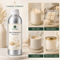 Huile parfumée pour bougies, parfum de riz, huile de parfum personnalisée pour la fabrication de bougies, marque privée, fournisseur en gros, usine OEM