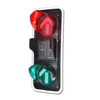 300/400MM LED vélo feu de signalisation rouge vert Led piéton croisement feux de signalisation