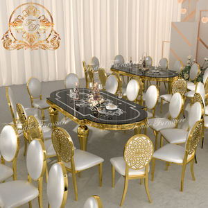 <span class=keywords><strong>Tavolo</strong></span> da <span class=keywords><strong>Sala</strong></span> da Pranzo Reale Personalizzato con Piano <span class=keywords><strong>in</strong></span> <span class=keywords><strong>Vetro</strong></span> Ovale - Product Image 1