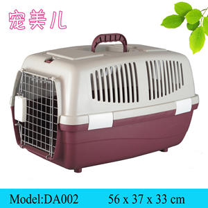 Chenil pour chien de compagnie en plastique d'acier inoxydable de haute qualité grand Type de palette de Cage en fer de <span class=keywords><strong>Transport</strong></span> extérieur avec emballage de boîte de plateau en plastique - Product Image 4