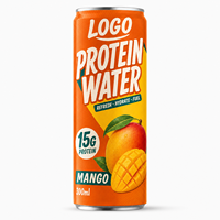 Nouvelle Tendance Eau Protéinée Gazeuse Prête à Boire Boissons Nutritionnelles Fruitées 500ml Sans Sucre Bouteille Marque BENNONE Vente en Gros Chine