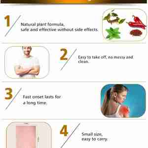 24 Patchs Chauffants au Capsaïcine (7,09 * 4,72 po), Pansements Chauffants Poréux au Capsicum - Product Image 6