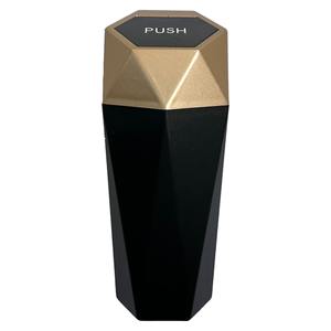 Poubelle de voiture ABS avec couvercle, poubelle de voiture portable, poubelle de voiture design diamant, poubelle avec service personnalisé - Product Image 4