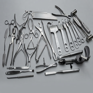 Juego de Instrumentos de Cirugía Ortopédica, Taladro y Sierra para Huesos, Acero Inoxidable Alemán de Grado Médico, Reutilizable, Autoclavable, CE ISO - Product Image 1
