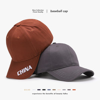 Casquette de baseball de créateur de luxe unisexe avec logo personnalisé brodé à la main Casquette de sport de luxe en tissu Oxford