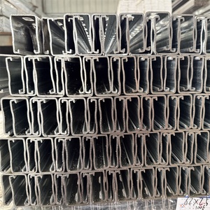 Soporte de estructura de montaje solar de canal <span class=keywords><strong>C</strong></span> GI de acero galvanizado en caliente Servicios de soldadura de corte personalizado estándar ISO ASI incluidos - Product Image 1