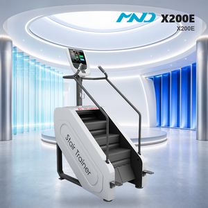 Máquina de Escalada Vertical Comercial Plateada de Bajo Consumo MND X200E para Gimnasios de Boutique, Bajo Mantenimiento - Product Image 1