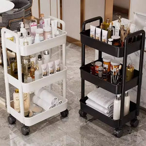 Multi layer movable storage <b>rack</b>, trolley storage <b>rack</b>, <b>kitchen</b> storage <b>rack</b>, household trolley, mobile trolley frame - Product Image 2