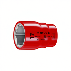 Clé à douille Knipex 17 mm 1000 V isolée, fabriquée en Allemagne - Product Image 2