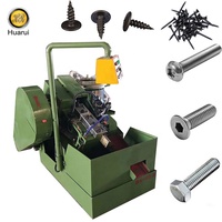 Ligne de production complète de vis avec four de trempe, machine automatique à grande vitesse pour la fabrication de vis en fil d'acier