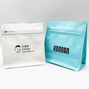 Kantong Kopi 1LB Ramah Lingkungan Kustom Dicetak Persegi Bawah 16Oz Kantong Kopi Curah - Product Image 1