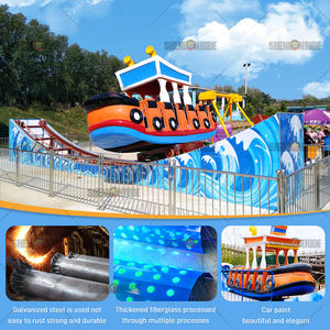 Planche de surf mécanique en fibre de verre et en acier pour l'extérieur avec harnais de sécurité et composants personnalisés - Product Image 2