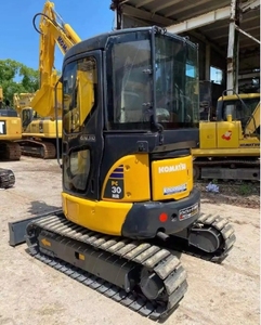 Komatsu รถขุด PC30มือสองสำหรับ3.5ton 3ton น้ำหนักปฏิบัติการ - Product Image 5