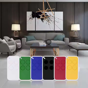 Hot Bán Inti 2-Nút Điều Khiển Từ Xa 433 Mhz RF Cửa Nhà Để Xe Từ Xa Silicon Bàn Phím Cho Nhà Sử Dụng Cần Cẩu-Màu Đen/Màu Xanh Đỏ/Màu Xanh Lá Cây/Trắng - Product Image 5