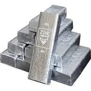 99.996% Zinc Ingot Ingots Silver Gray Series Pure 99.7%