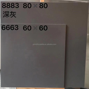 Anti-<strong>slip</strong> 600x600mm Foshan High Quality <strong>Matt</strong> Finished Tile Porcelanato <strong>Non</strong> <strong>slip</strong> Tile Black Matte Tile 24'x24' - Product Image 5