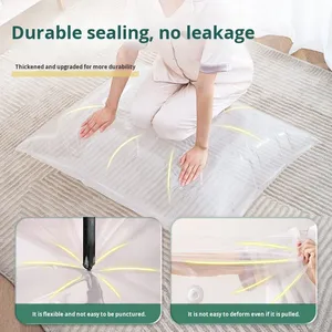 Vacuum Compression <strong>Storage</strong> <strong>Bag</strong> Thickened Plastic Europe Design Multifunction Travel Clothes Quilt Jacket <strong>Suction</strong> Compression - Product Image 5