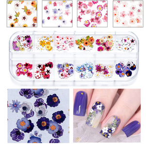 Nouveau Noël et Halloween bonhomme de neige fleur et herbe 12 grille longue boîte feuille de pâte de bois produit de bricolage - Product Image 1