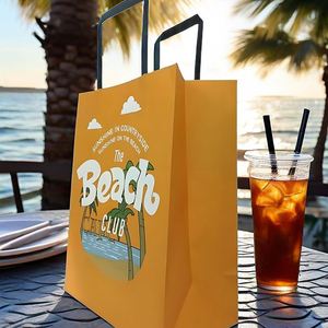 Bolsas de Vino Dobles Ecológicas al por Mayor con Asas Retorcidas, Empaque Personalizado de Papel Kraft Corrugado para Té, Jugos y Bebidas, Reciclado - Product Image 6