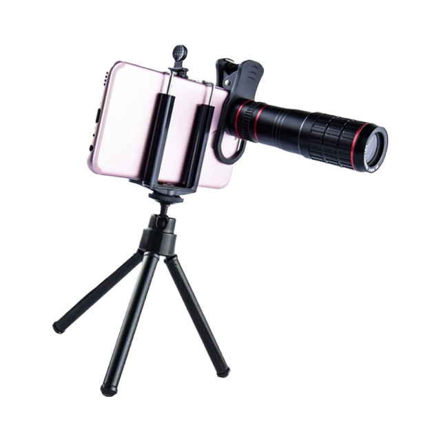 ABS Compact Telephoto Lens Set Monocular Scope for Phone Gaming