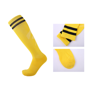 Calze da Calcio per Ragazzi <span class=keywords><strong>con</strong></span> Logo Personalizzato, Fondo in Spugna, Antiscivolo, Traspiranti, Lunghe fino al Ginocchio per Sport di Squadra - Product Image 3