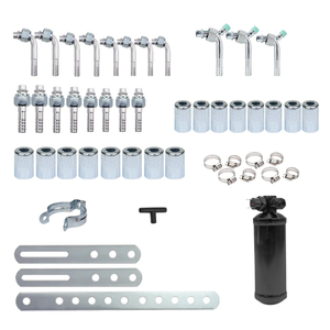 Okyrie universale 12V 24V <span class=keywords><strong>Auto</strong></span> <span class=keywords><strong>parcheggio</strong></span> compressore AC 4 fori a parete unità di condizionamento elettrico - Product Image 6