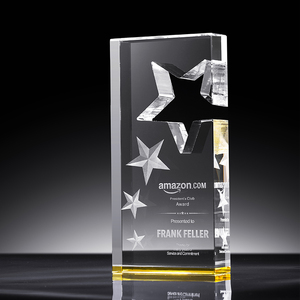 Custom <strong>Crystal</strong> <strong>Trophy</strong> Free Engraving Glass Creative <strong>Award</strong> Commemorative Thank You MVP Production - Product Image 4