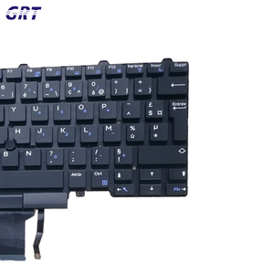 New Laptop FR <b>Keyboard</b> for Dell Latitude E5450 E5470 E7450 E7470 Black with Backlit - Product Image 3
