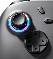 Manette de jeu sans fil C-STAR 2.4G avec double moteur de vibration, design ergonomique, batterie 800 mAh, compatible PC/jeux et téléphone