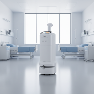 चिकित्सा कीटाणुशोधन रोबोट स्वचालित बुद्धिमान छिड़काव अल्ट्रासोनिक स्प्रे अस्पताल स्वास्थ्य देखभाल रोबोट बैटरी संचालित - Product Image 1