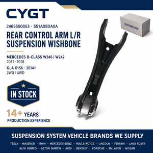 2463500053 551A05DA0A Bras de suspension arrière gauche/droite pour Mercedes Classe B W246/W242 12-18 GLA X156 <span class=keywords><strong>2014</strong></span>+ 2WD AWD - Product Image 1